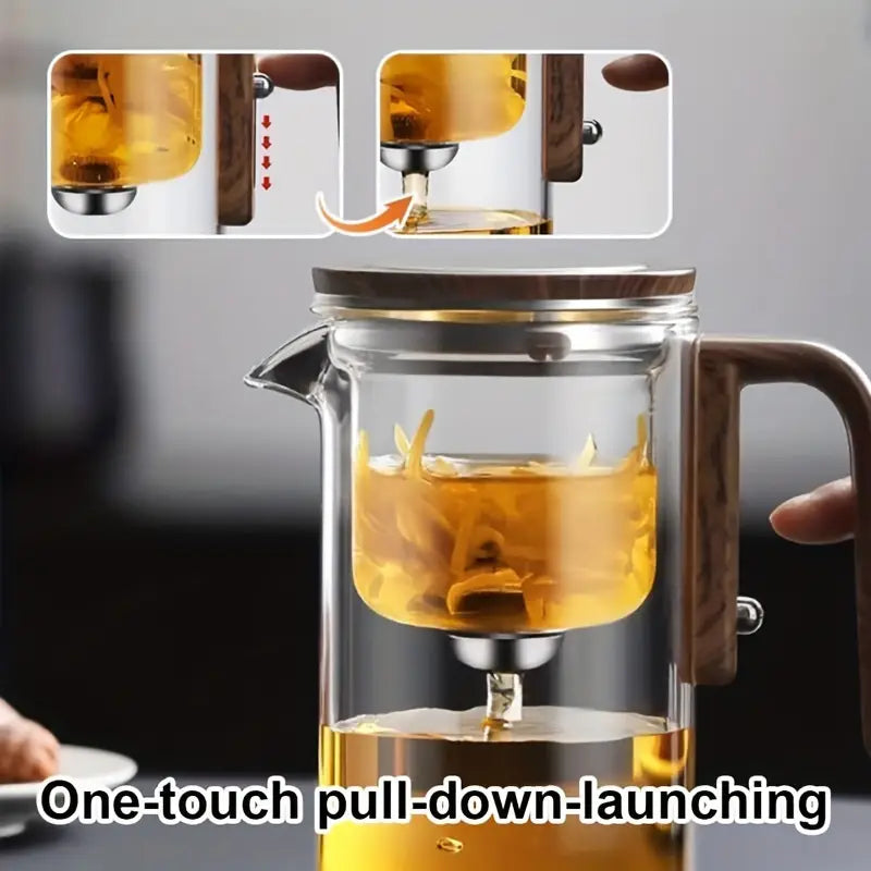 Smart Glass Tea Infuser & Warmer