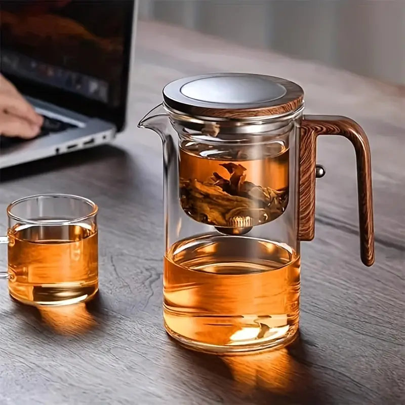 Smart Glass Tea Infuser & Warmer